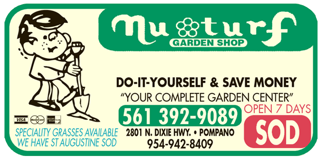 Nu Turf Garden Shop Open 7 Days A Week